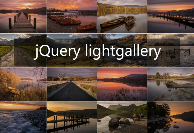 JQuery Responsive Lightbox Gallery Plugin – Lightgallery