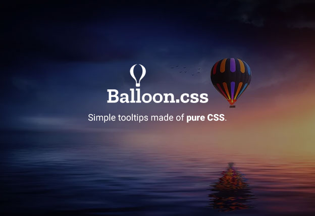 Pure CSS Tooltips Without JavaScript – Balloon.css