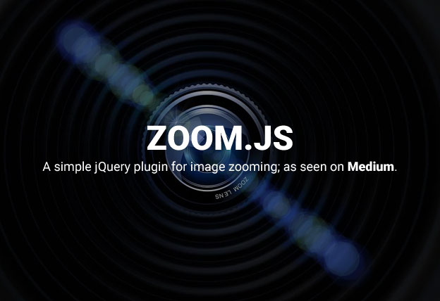 Medium Style jQuery Plugin For Image Zooming – Zoom.js