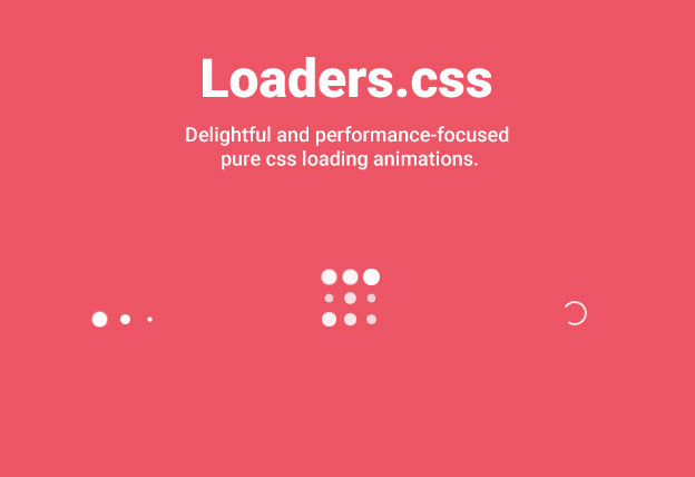 Delightful And Performance-focused Pure CSS Loading Animations – Loaders.css
