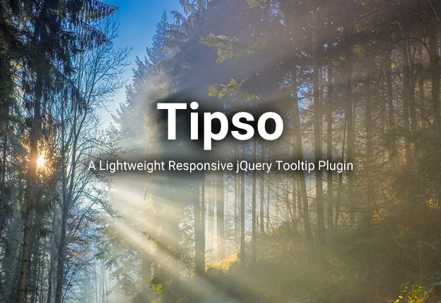 Title Enabled Responsive jQuery Tooltip Plugin – Tipso
